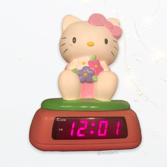 Sanrio Wall Decor Sanrio Hello Kitty Digital Alarm Clock Light Up